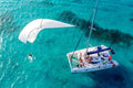VIP Isla Mujeres Sailing: Isla Mujeres Cruise with Beach Club, Snorkel, Lunch and Open Bar