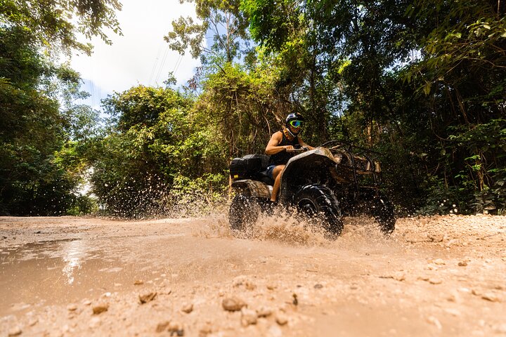 Aventura Local Extrema: ATV, Puentes Interactivos, Tirolesas, Cenote y Almuerzo | Concierge VIP