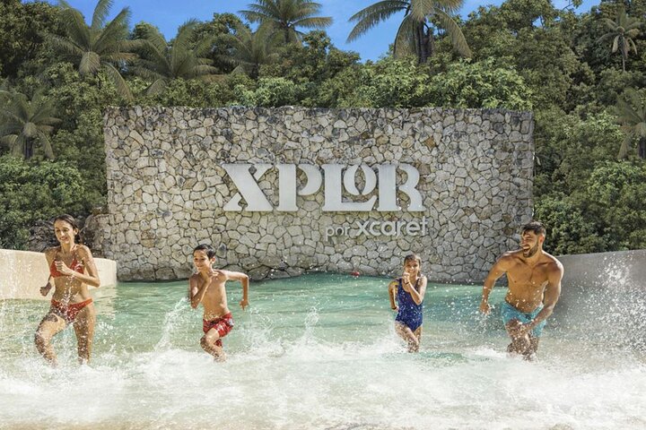 Cancun Extreme Local Adventure: Xplor Park Day Trip with Lunch and Transportation