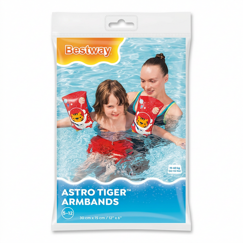 Brazaletes inflables Astrotiger para niños
