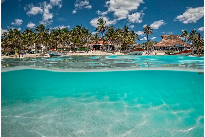 Cancun Extreme Local Adventure: Half-Day Sea Turtle Snorkel, Reef & Cenote Caves