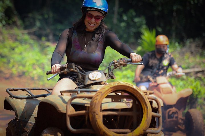 Aventura Local Extrema: El Mejor Tour ATV, Tirolesas y Cenote con Almuerzo | Concierge VIP