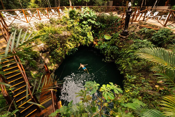 Cancun Extreme Local Adventure: Small-Group Cenote Hopping, Zipline & Tequila Tasting
