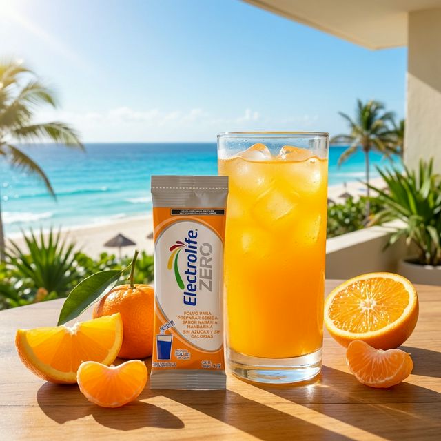 Electrolife Zero Naranja-Mandarina - Rehidratación sin azúcar