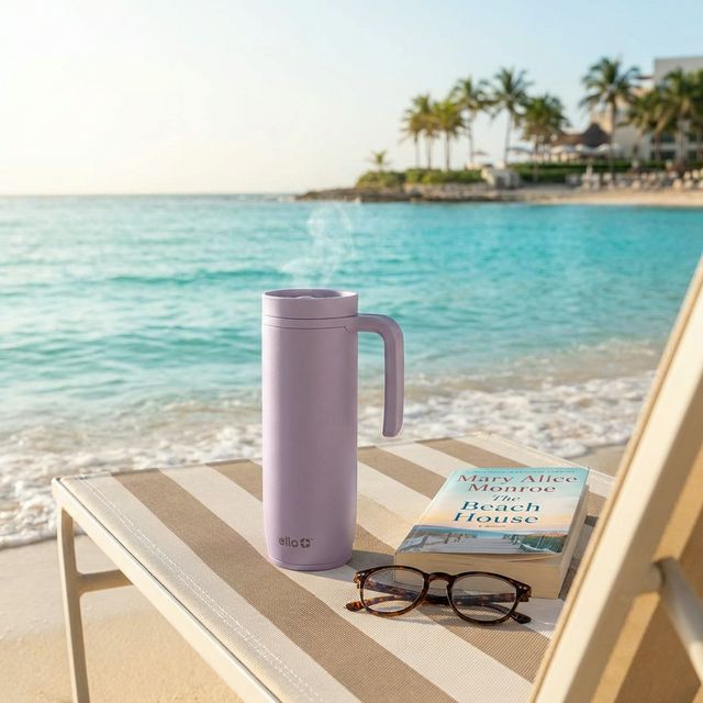 Ello Insulated Travel Mug - Lavender