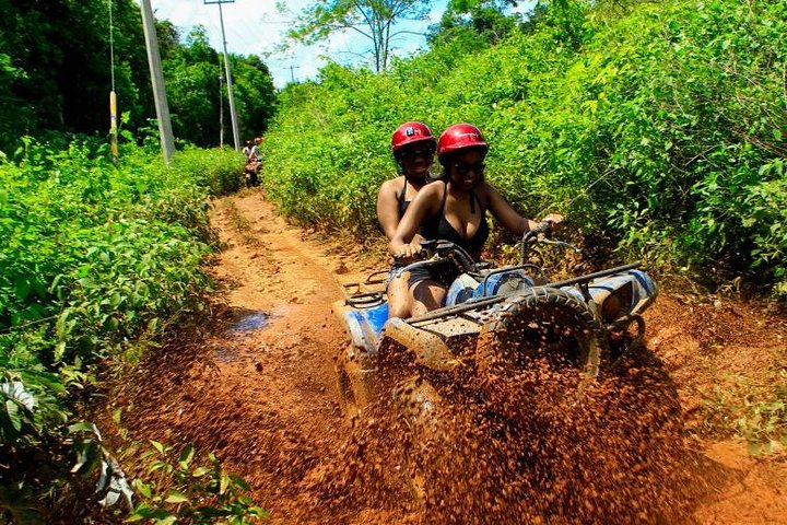 Aventura Local Extrema: El Mejor Tour ATV, Tirolesas y Cenote con Almuerzo | Concierge VIP