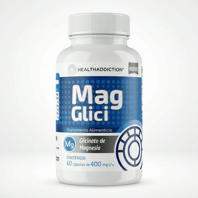 Health Addiction Magnesium Glycinate - 120 capsules