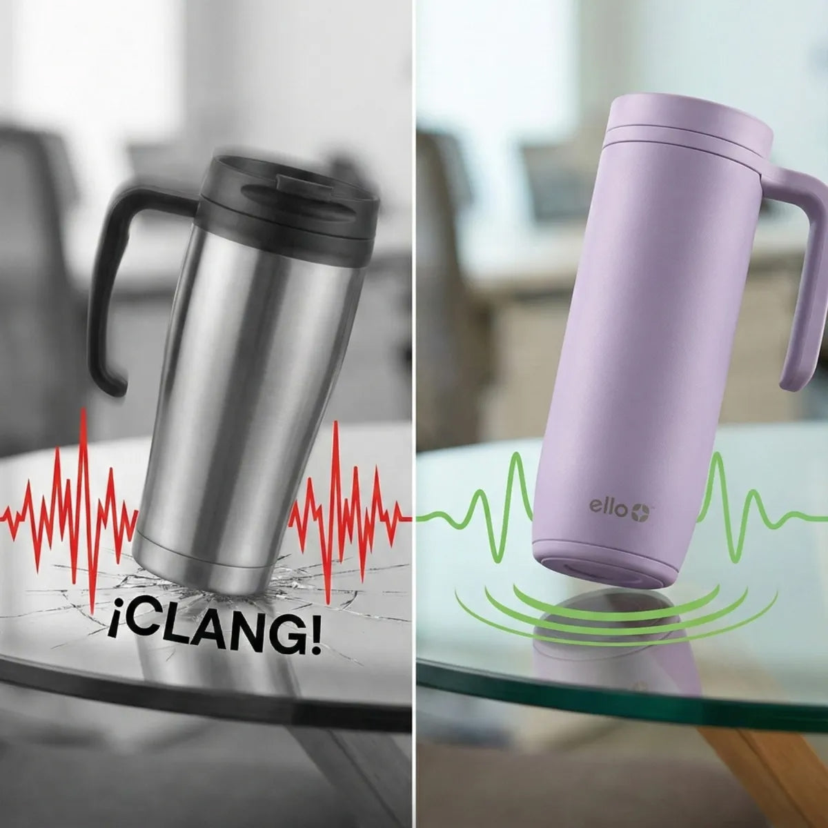 Ello Insulated Travel Mug - Lavender