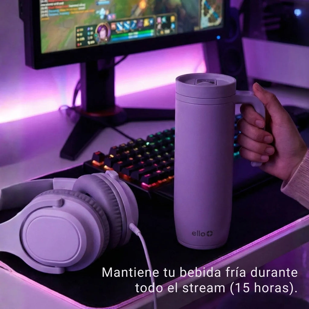 Ello Insulated Travel Mug - Lavender