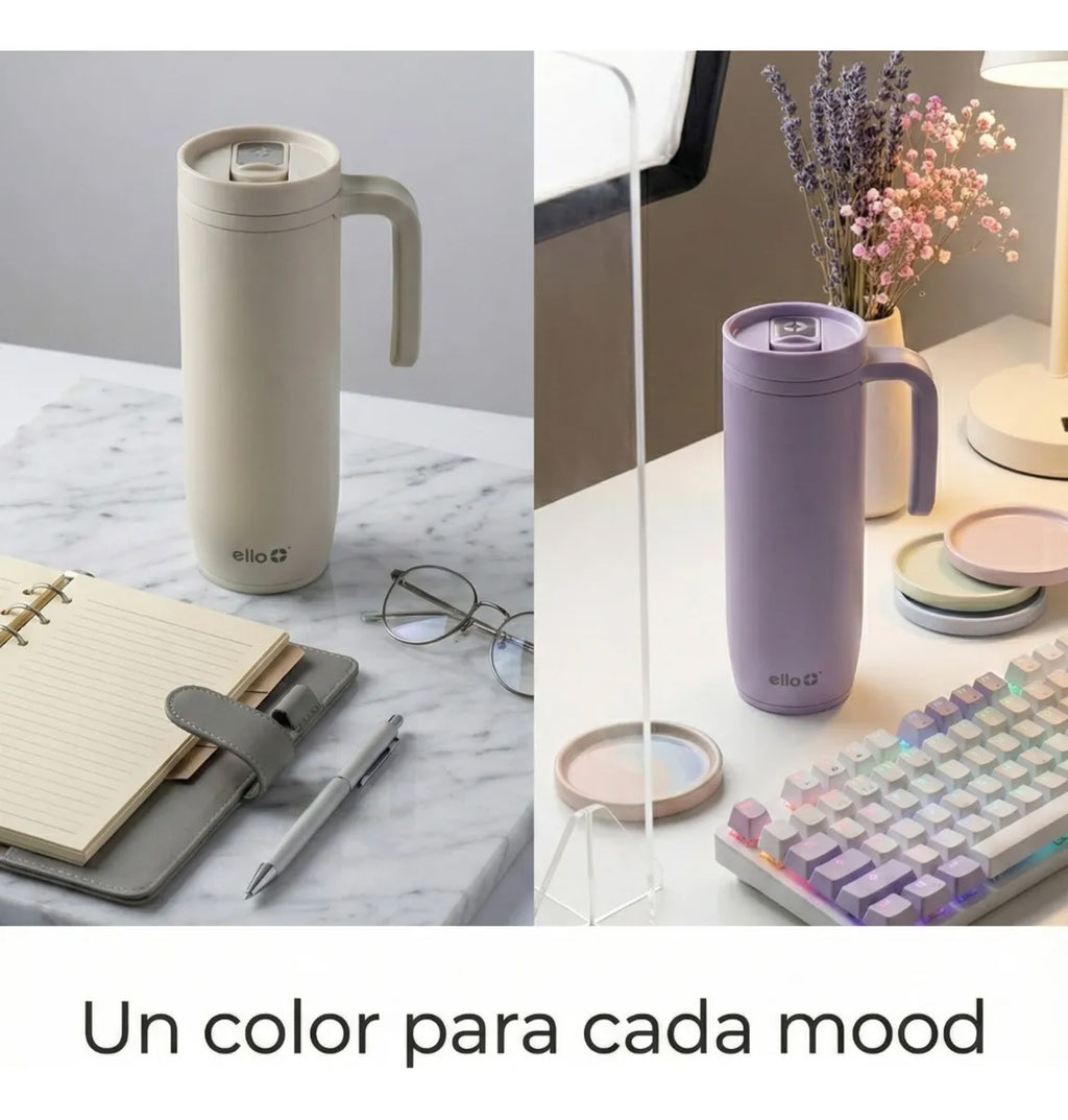 Ello Insulated Travel Mug - Lavender