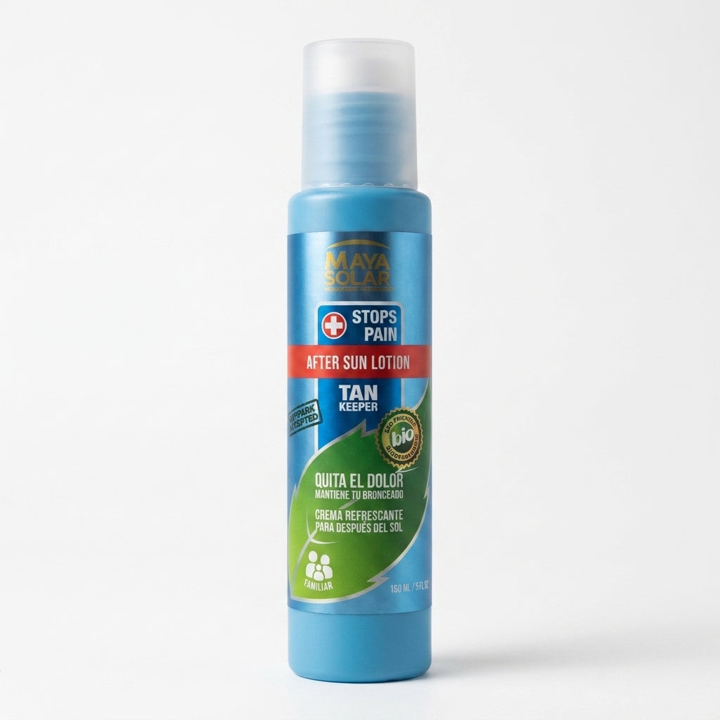 Crema After Sun Maya Solar (150ml) — Alivia Quemaduras y Sella el Bronceado