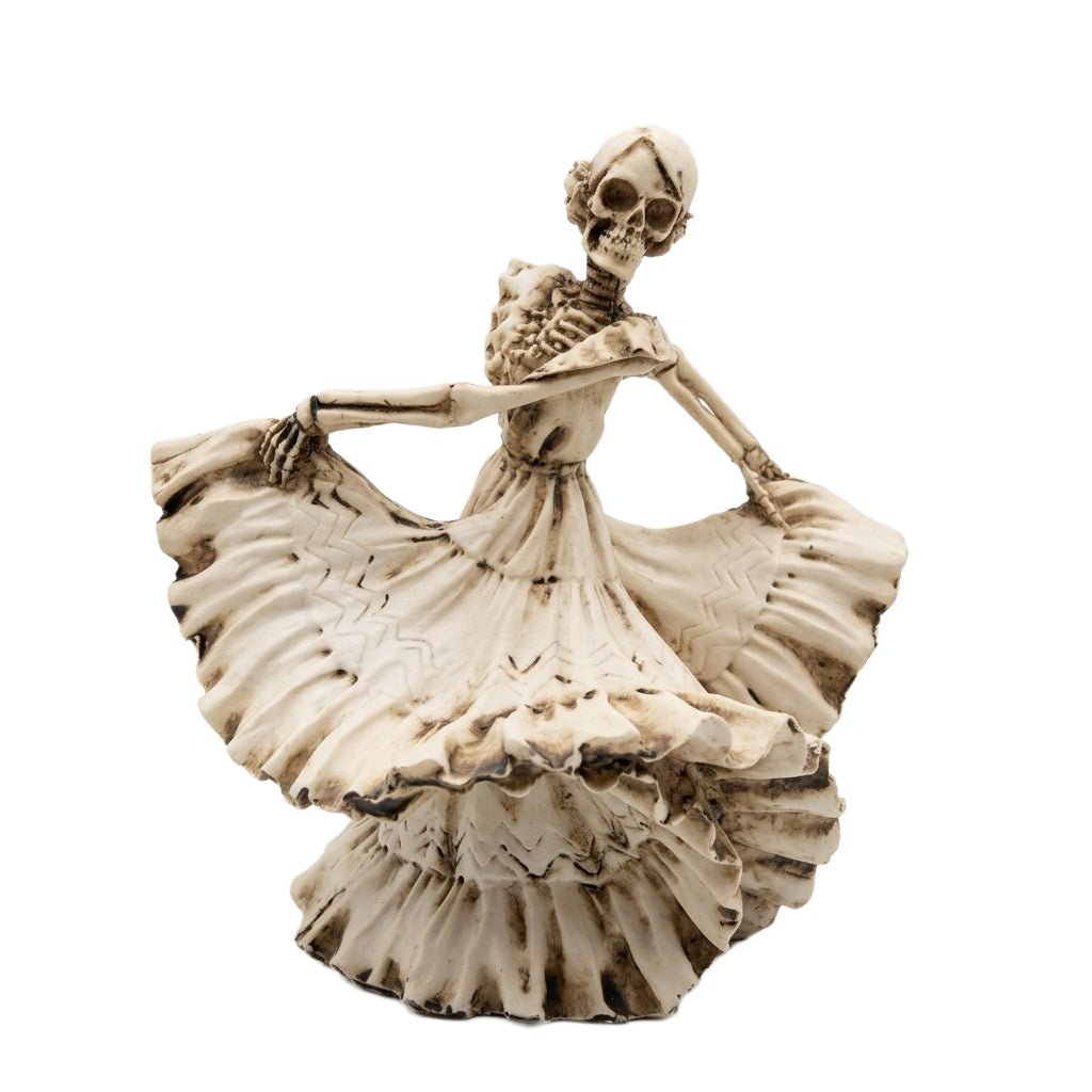 Day of the Dead Catrina Dancer Figurine — Colored Edition